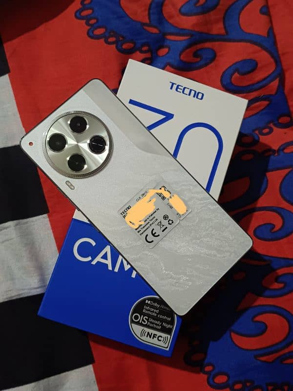 Tecno Camon 30 Box Open 12GB EX Tecno camon 30S Redmi Note14 Vivo Y200 9