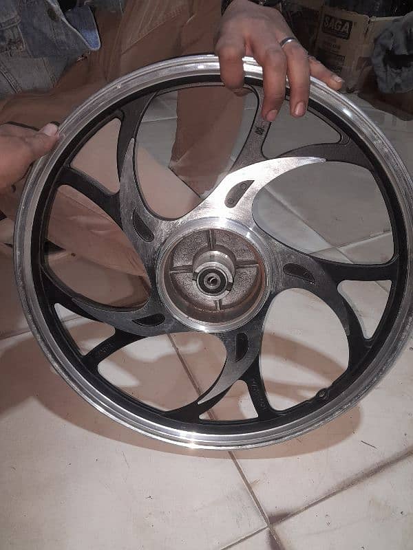 Front Alloy Rim 70cc 2