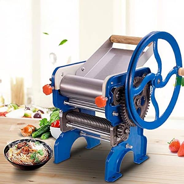 Pasta Maker Machine, Multi-functional Manual Noodles Maker 8