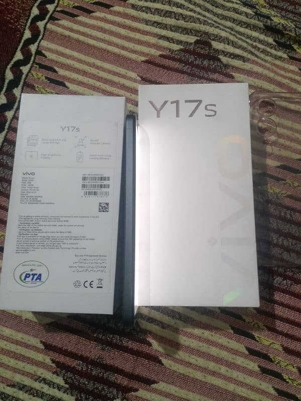 vivo y17s 4+4 128gp. 3 month warranty 2