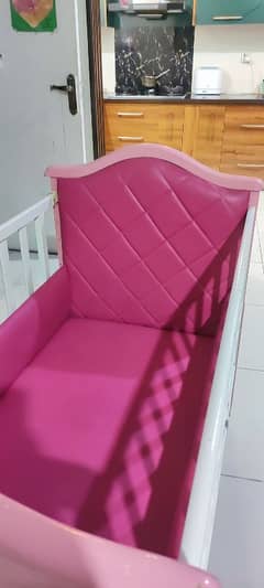 Princess Cot, Baby Cot, Kids Cot, Baby Bed in Pink Color