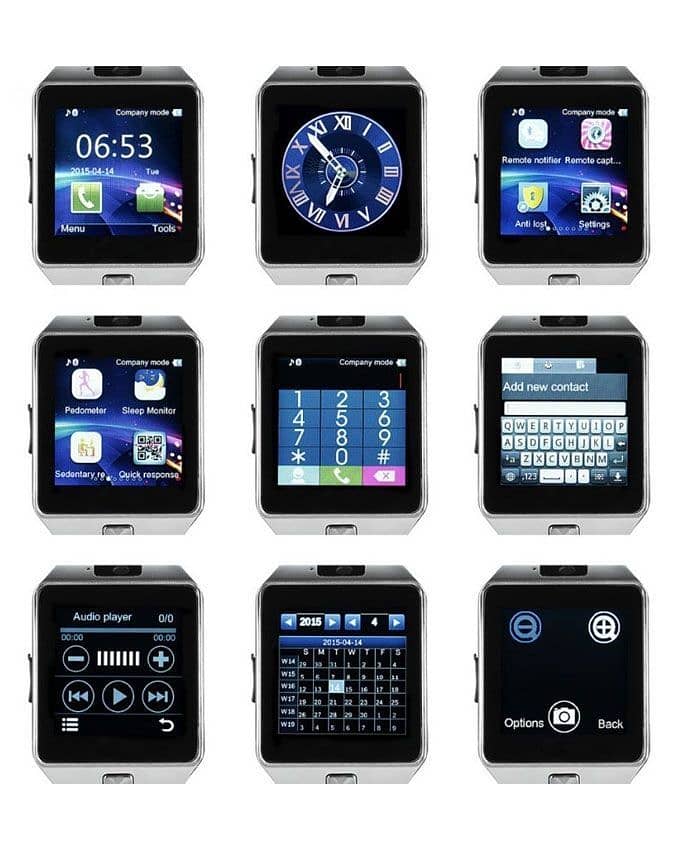 Smart Phone Watch With Sim Sd Card Slot & Camera 3