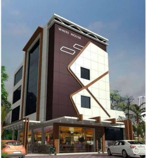 Front elevation/ACP Aluminum Sheet/Eurobond DUbond Cladding sheets 5