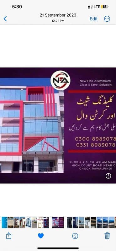 Front elevation/ACP Aluminum Sheet/Eurobond DUbond Cladding sheets 7