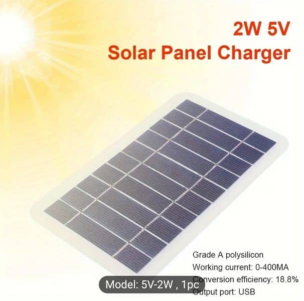 Portable Solar Charger For Mobile and tablets with USB 3