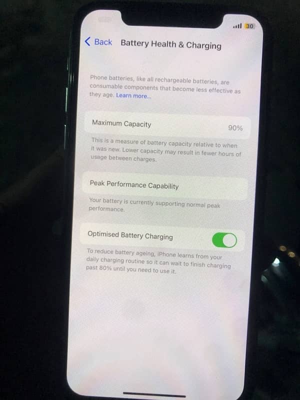 iPhone X 256 gb factory unlock 90 halth 10 by 10 6