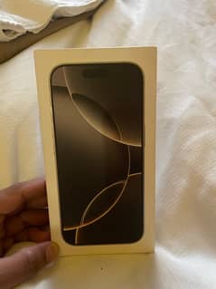 iPhone 16pro 512GB Brand New