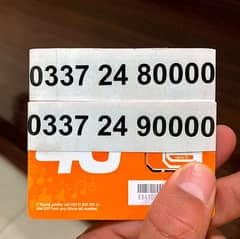 Ufone golden numbers available for sale