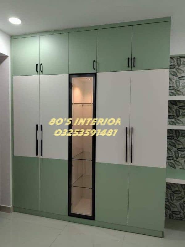 almari, upper cabinet style cupboard, sliding wardrobe,kitchen cabinet 4