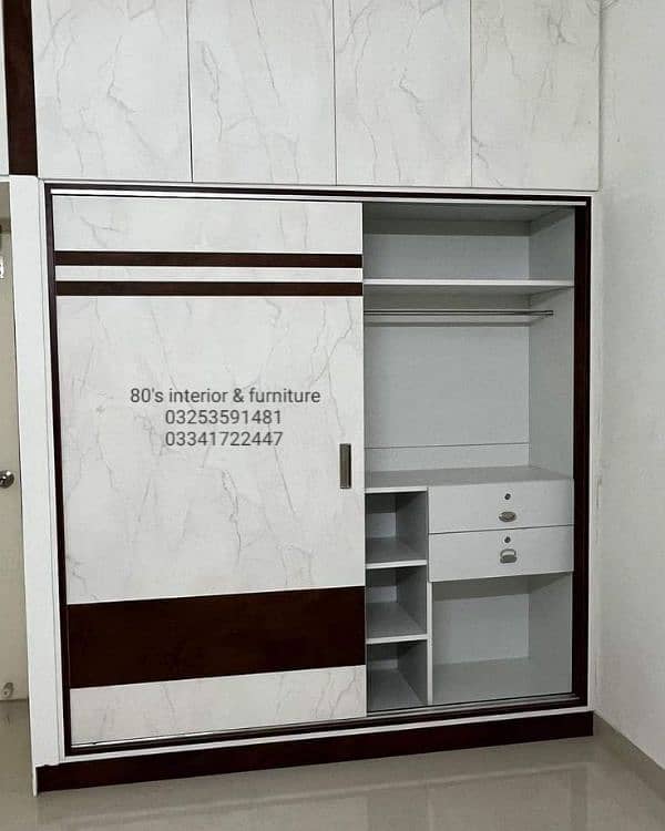 almari, upper cabinet style cupboard, sliding wardrobe,kitchen cabinet 9