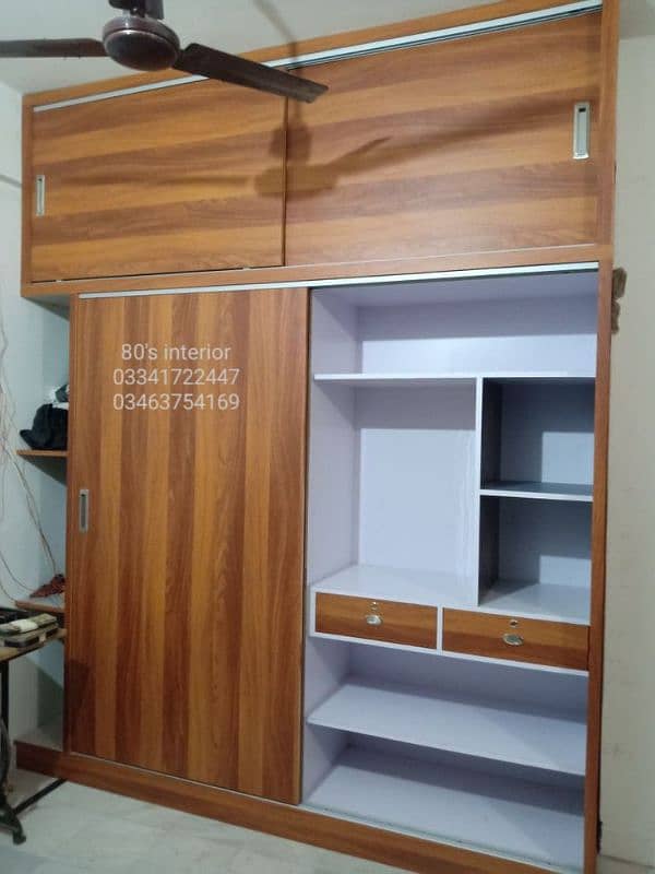 almari, upper cabinet style cupboard, sliding wardrobe,kitchen cabinet 18