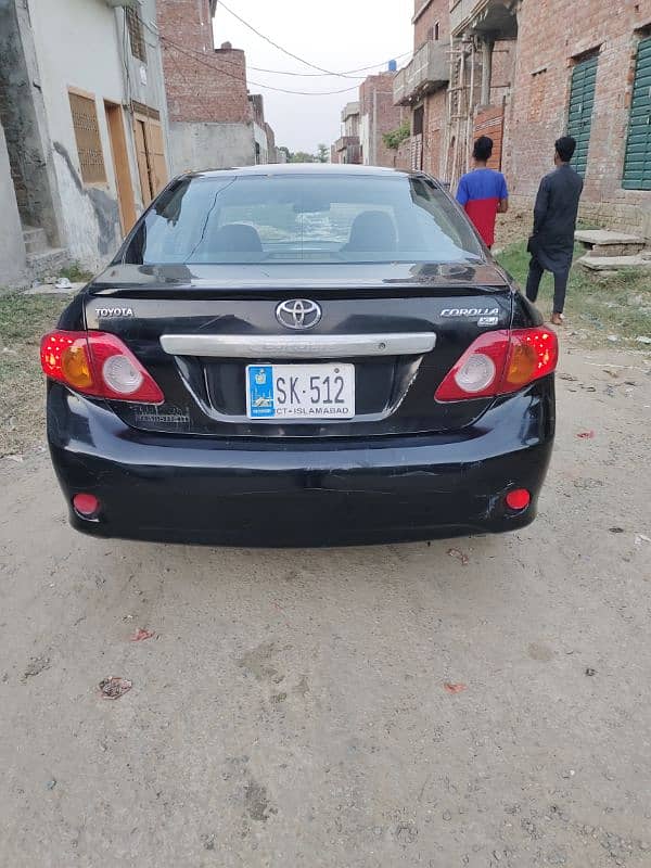 Toyota Corolla XLI 2010 3