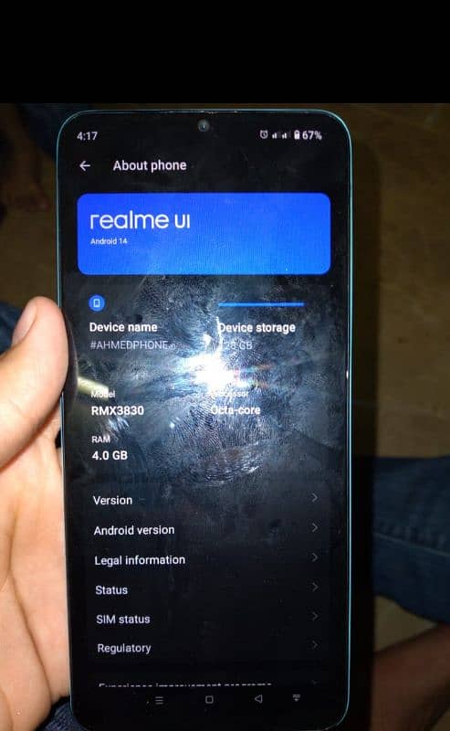 realme c51 with box and charger 2