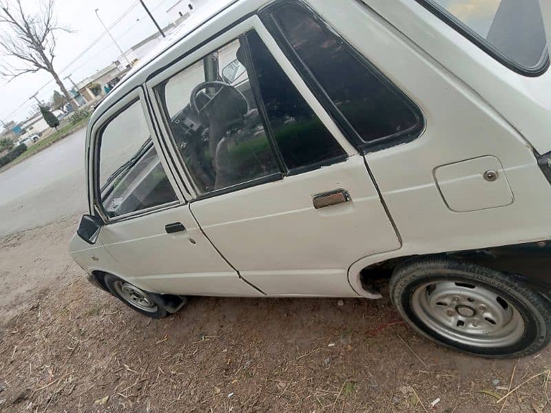 Suzuki Mehran 1991 model Urgent for sale in Rawali cantt Gujrawala 3