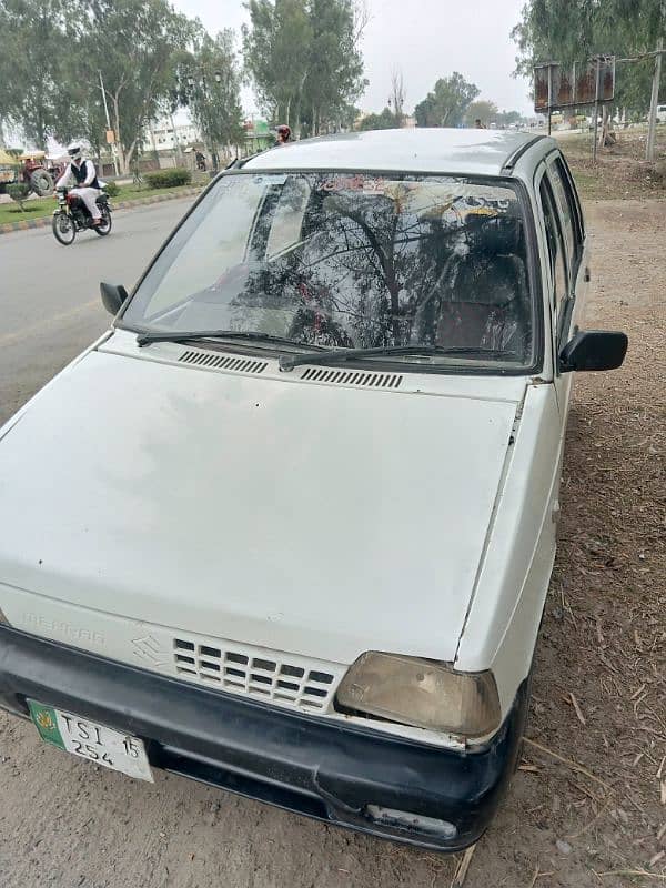 Suzuki Mehran 1991 model Urgent for sale in Rawali cantt Gujrawala 5