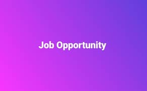 Job Opportunity For Female - Work From Home