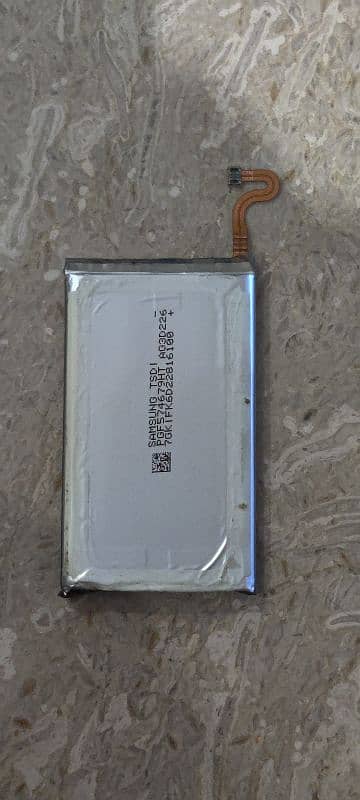 Samsung galaxy s9 plus battery 0