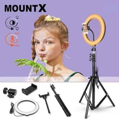 26cm RingLight With 7Feet Stand Mobile Phone Holder