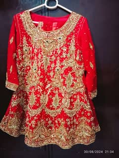 Red Bridal lehnga