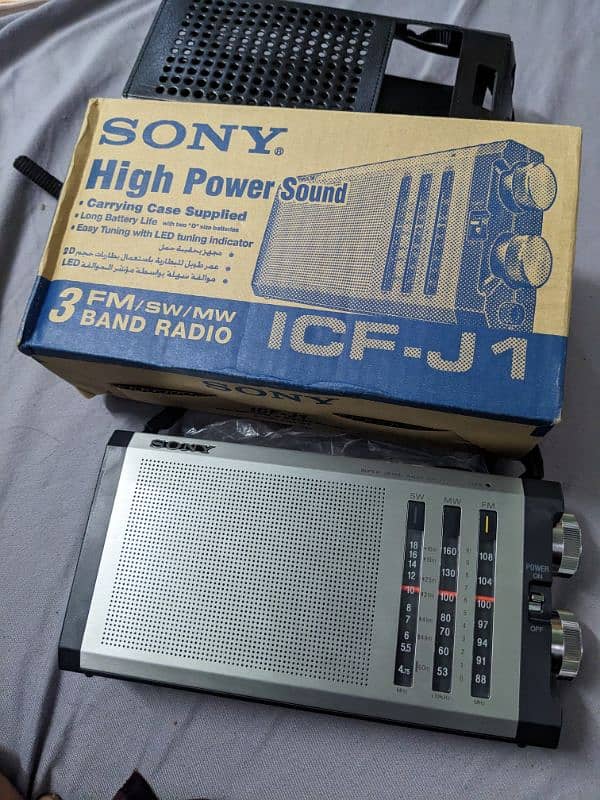 New Original Sony Japani Radio ICF-J1 4