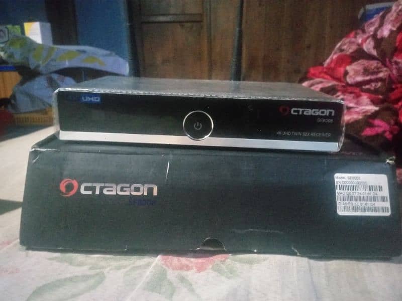 Octagon Linux 4k Receiver 2