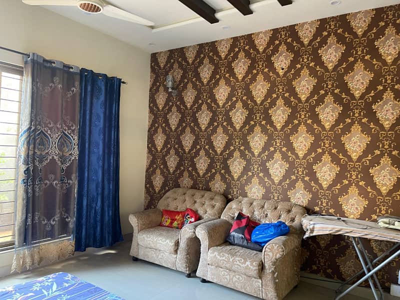 1 bed semi furnished studio apartment for rent in sector c bahria town lahore 4