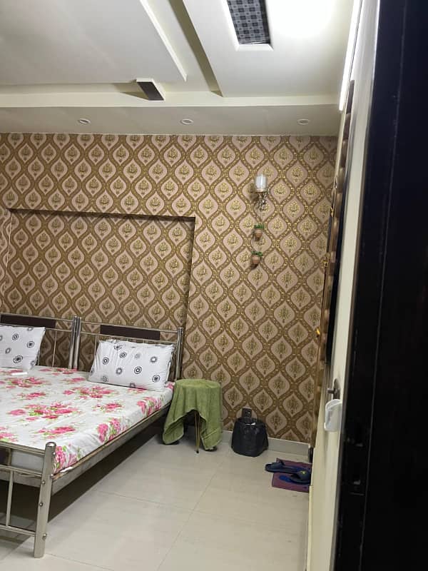 1 bed semi furnished studio apartment for rent in sector c bahria town lahore 6