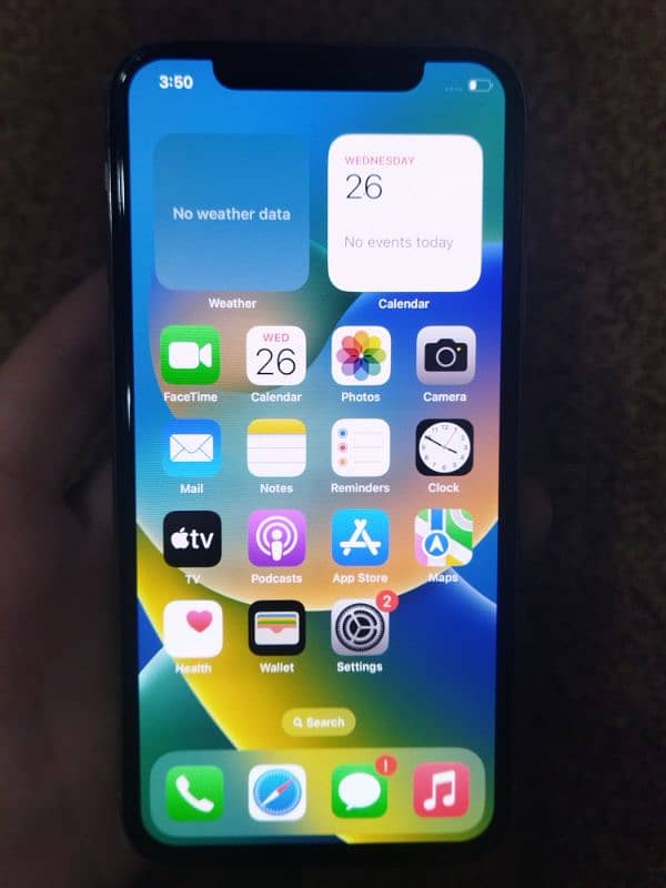 I phone x PTA approved 256gb 0