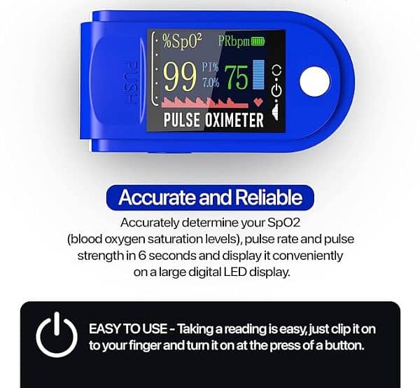 Oled Display Fingertip Oximeter (Free Delivery) 5