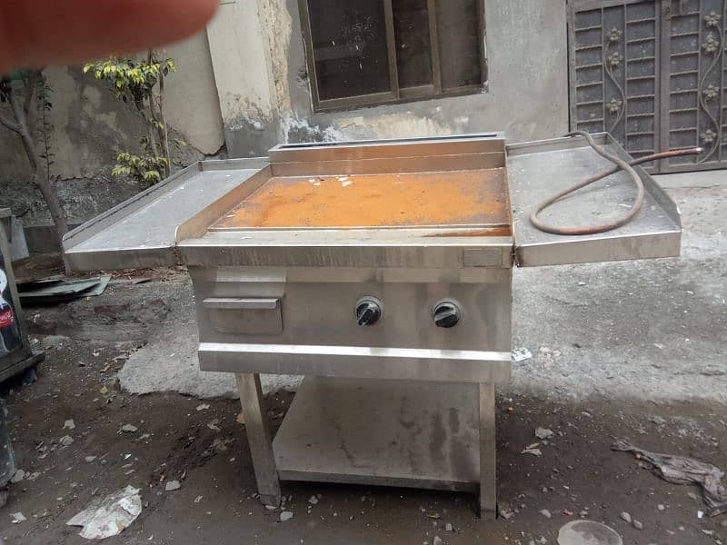 Burger shawrma steel hot plate for sale 0