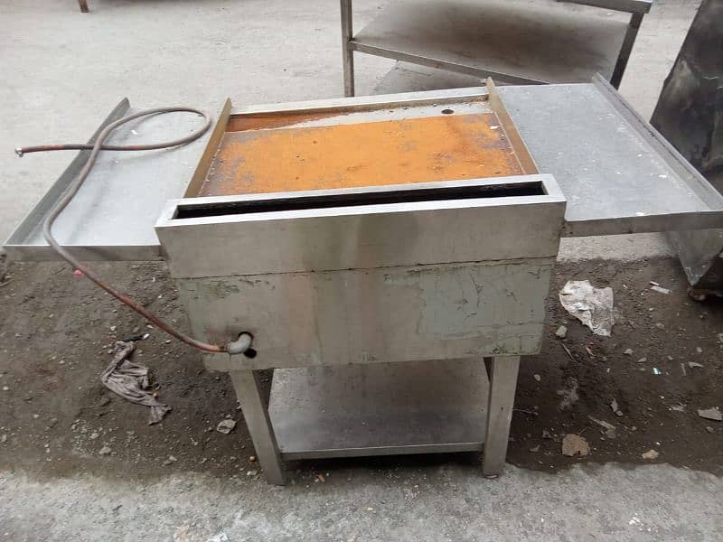 Burger shawrma steel hot plate for sale 1