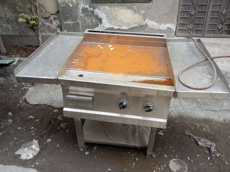 Burger shawrma steel hot plate for sale 2