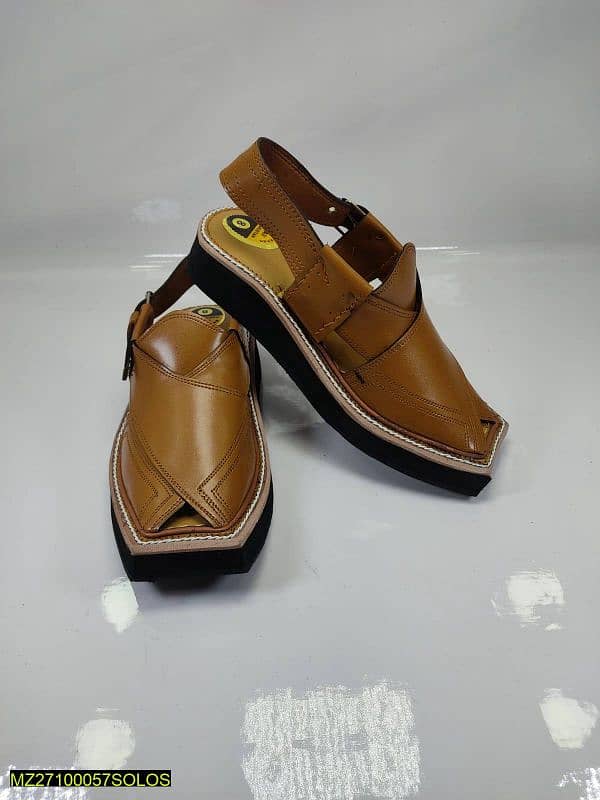 Leather Hand made chappal for men. 0