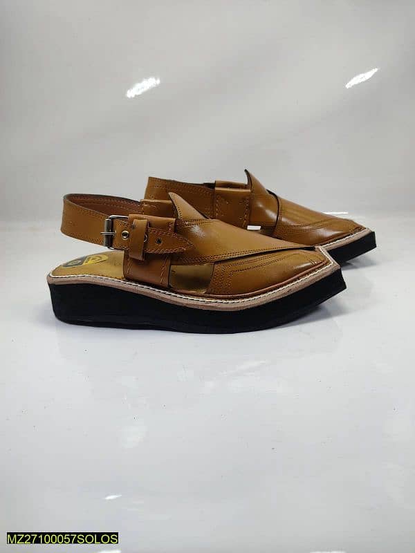 Leather Hand made chappal for men. 1