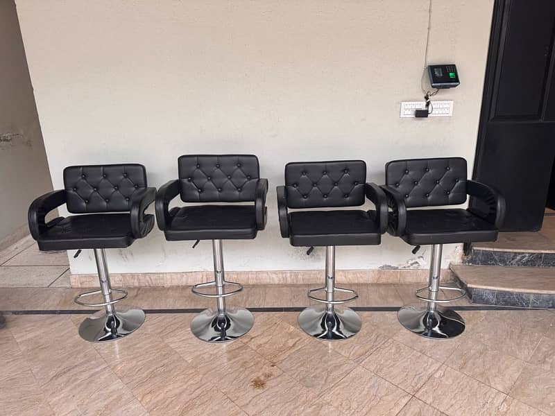 4 Premium Counter Chairs 1