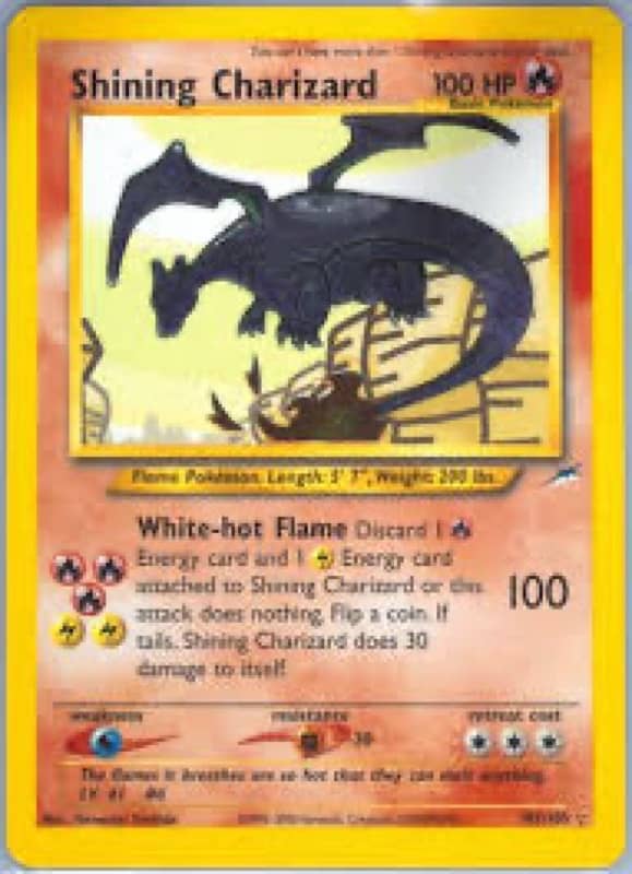 Pokémon Shining Charizard Neo Destiny 107/105 0