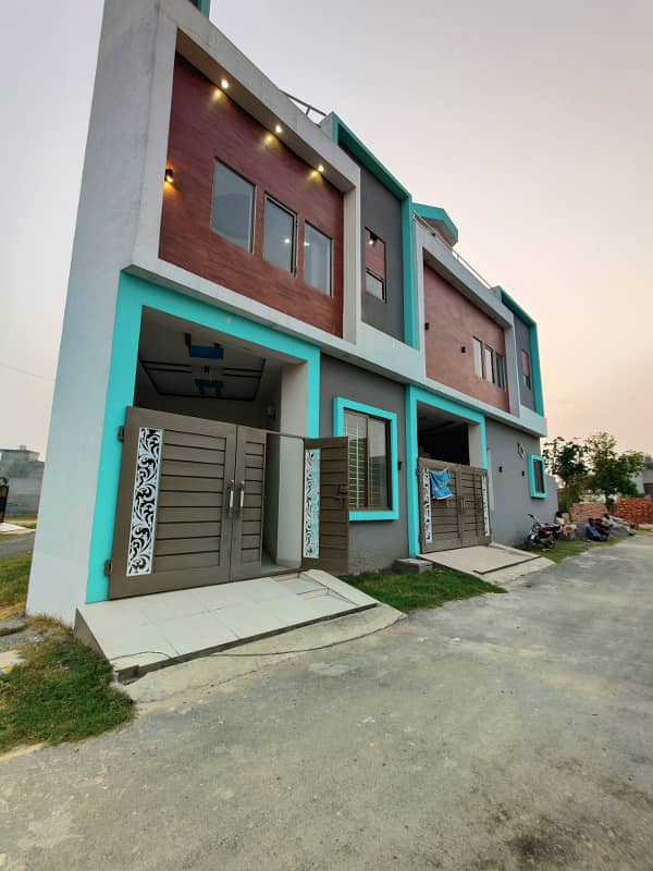 3.5 Marla Brand New 2 Units House For Sale A+ Construction 1