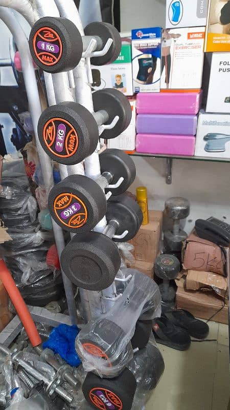 420 per kg Dumbbells,Weight plates,Rods and Benches. 8