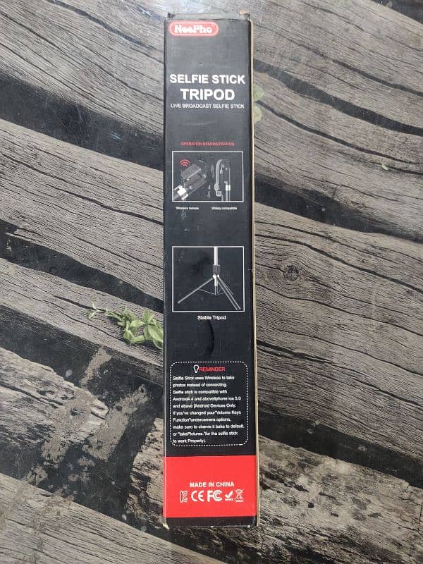 Selfie stick Tripod 5fit hight stand 3 in one 2