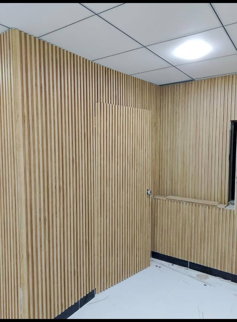 PVC wallpanel - wallpanel - wooden panel -Wpc wall panel-Fluted panel 3