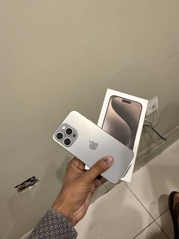 iPhone 15 Pro Max 256GB PTA Approved 0