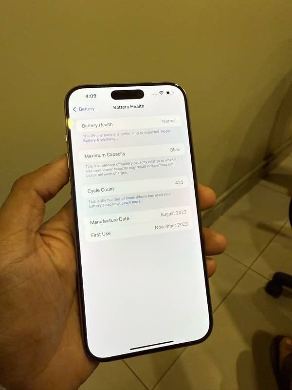 iPhone 15 Pro Max 256GB PTA Approved 1