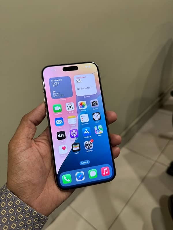 iPhone 15 Pro Max 256GB PTA Approved 3