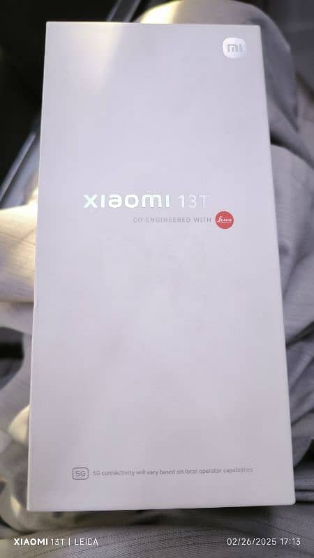 Xiaomi 13t 5g 12/256 5g condition just like new 6