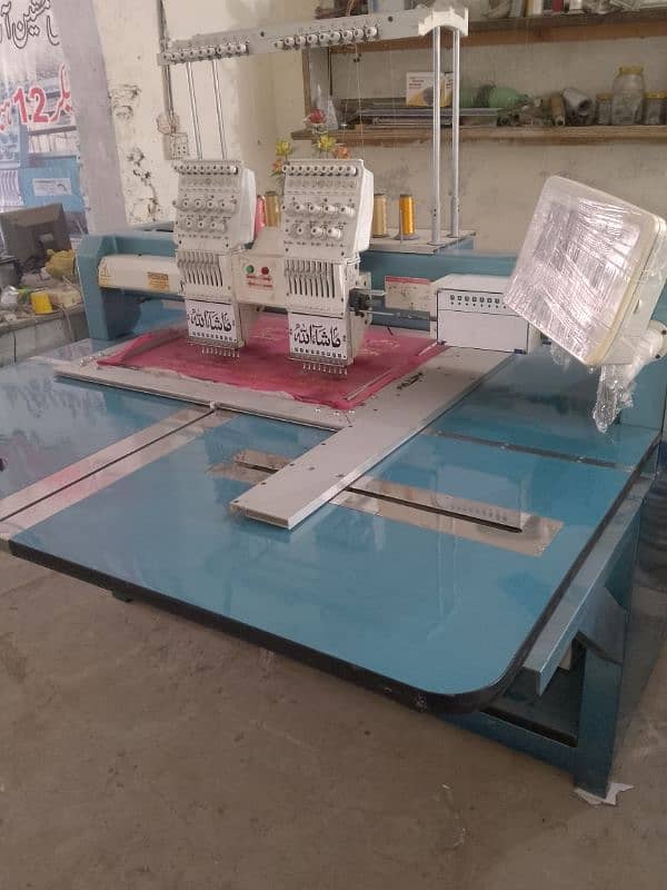 do hd embroidery machine good condition 330 by 680 0