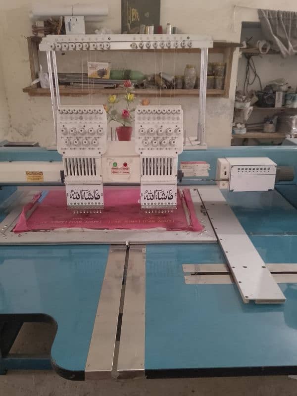 do hd embroidery machine good condition 330 by 680 2