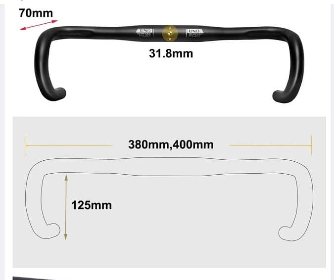 NEED ROADBIKE HANDLE DROP TYPE 0