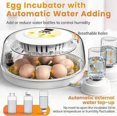 Automatic 8/18 eggs incubator machine