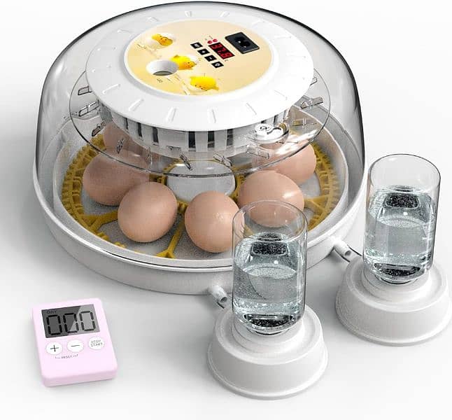 Automatic 8/18 eggs incubator machine 2