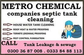 leakage seepage waterproofing heatproofing washroom roof Fumigation